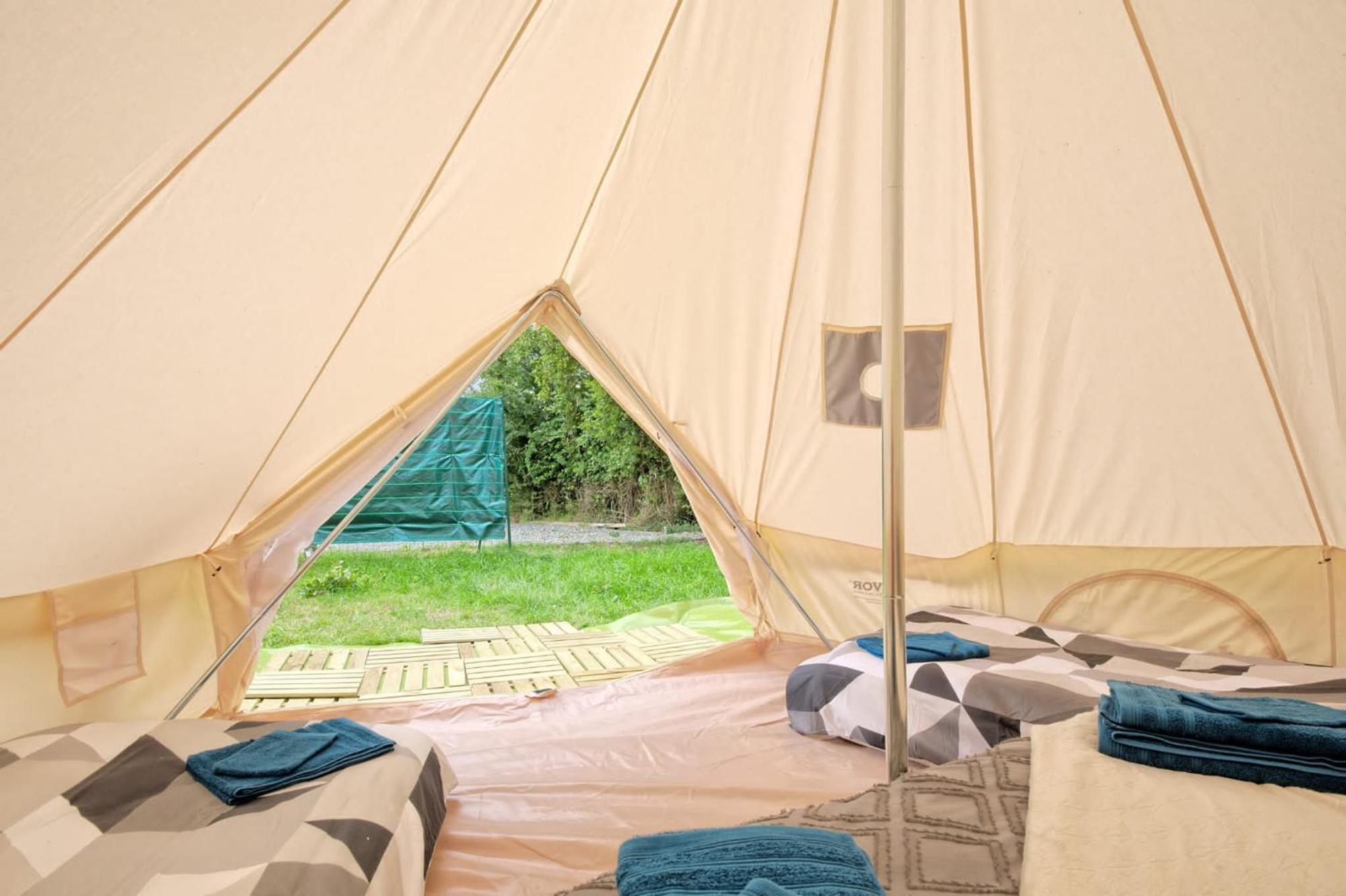 Tipi Experience L'Echappee Belle Hotel Saint-Maudez Exterior photo